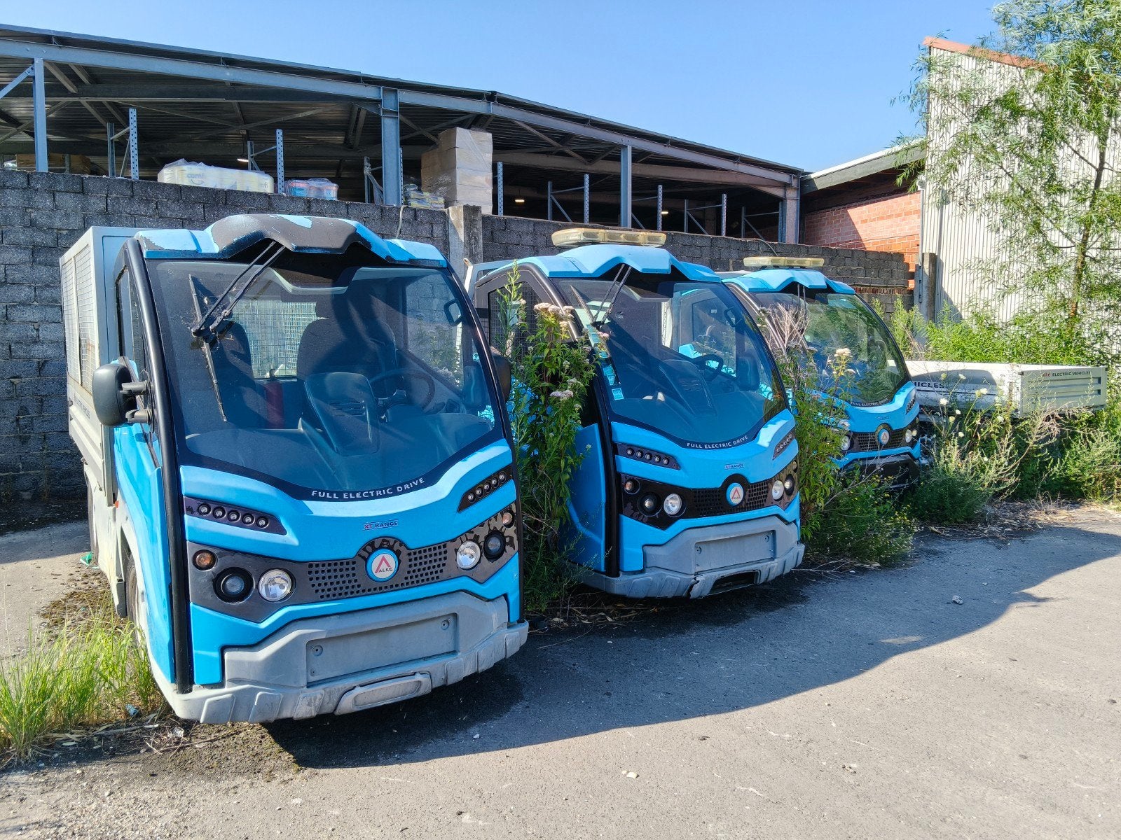 3+1 ALKE XT420EL ZO MEENEMEN, Auto's, Automaat, Euro 6, Blauw, 3000 kg