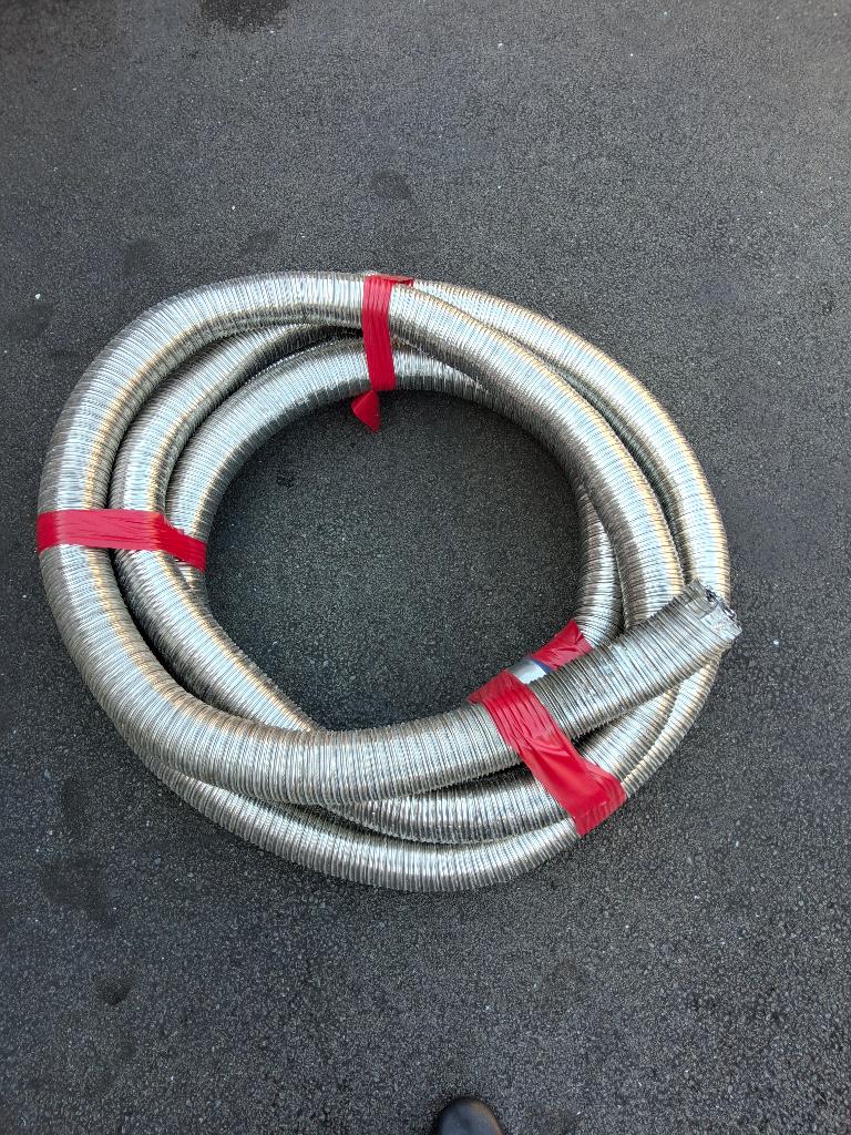 Rvs flexbuis, Doe-het-zelf en Bouw, Buizen en Afvoer, Ophalen, Inox, 6 meter of meer, Overige typen