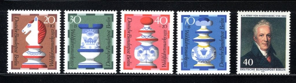 ALLEMAGNE BERLIN année 1972 MH/MNH, Envoi, Non oblitéré