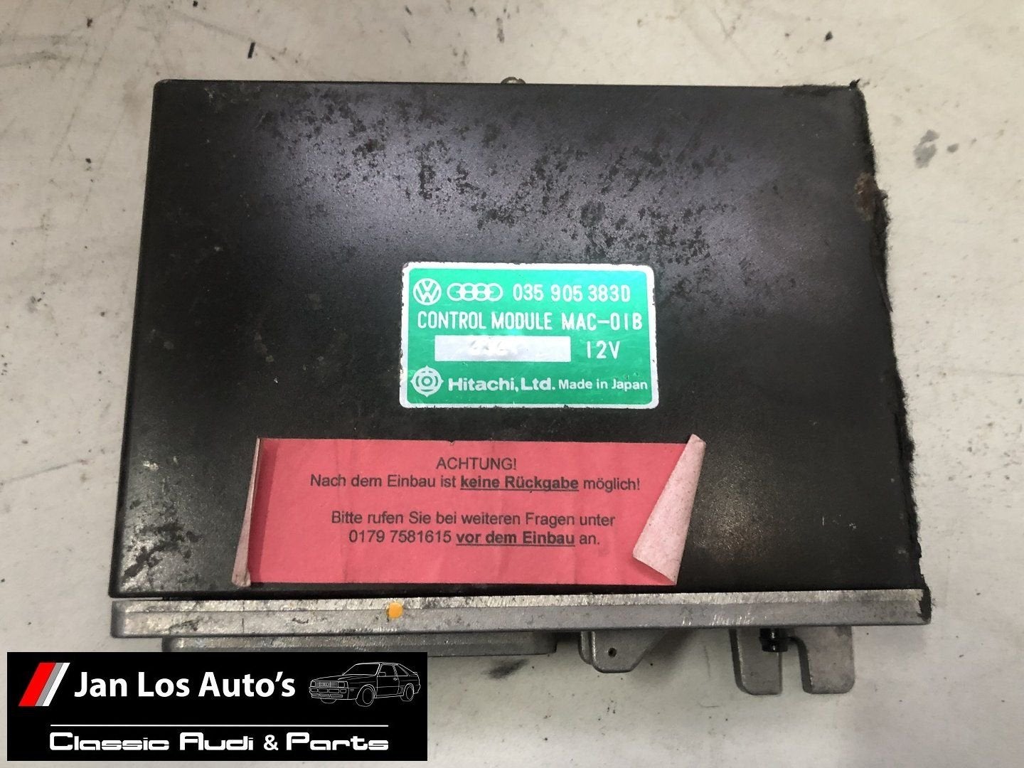 Audi quattro motorregelapparaat ECU  WR, Auto-onderdelen, Gebruikt, -, -, -