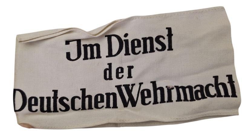 utilisé dans le bracelet de la Wehrmacht, Collections, Objets militaires | Seconde Guerre mondiale, Enlèvement ou Envoi