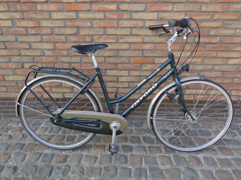 damesfiets, Fietsen en Brommers, Gebruikt, Versnellingen, Trommelrem, Ophalen