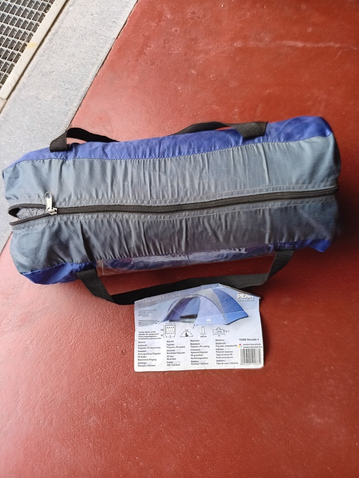 Tent Nevada, Ophalen