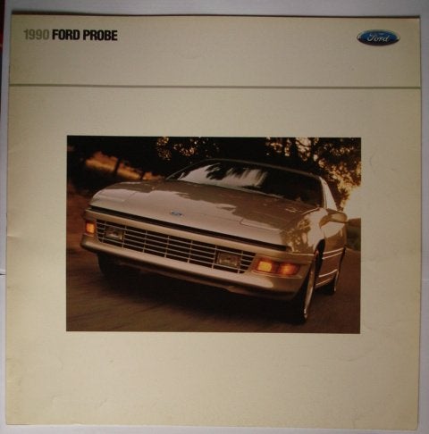 Ford Probe USA 1990 Brochure Catalogue Prospekt, Verzenden, Gelezen, Ford