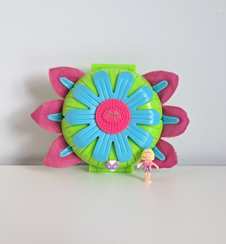 Polly Pocket - Totally Flowers Boutique -  Bluebird 1997, Ophalen of Verzenden, Gebruikt