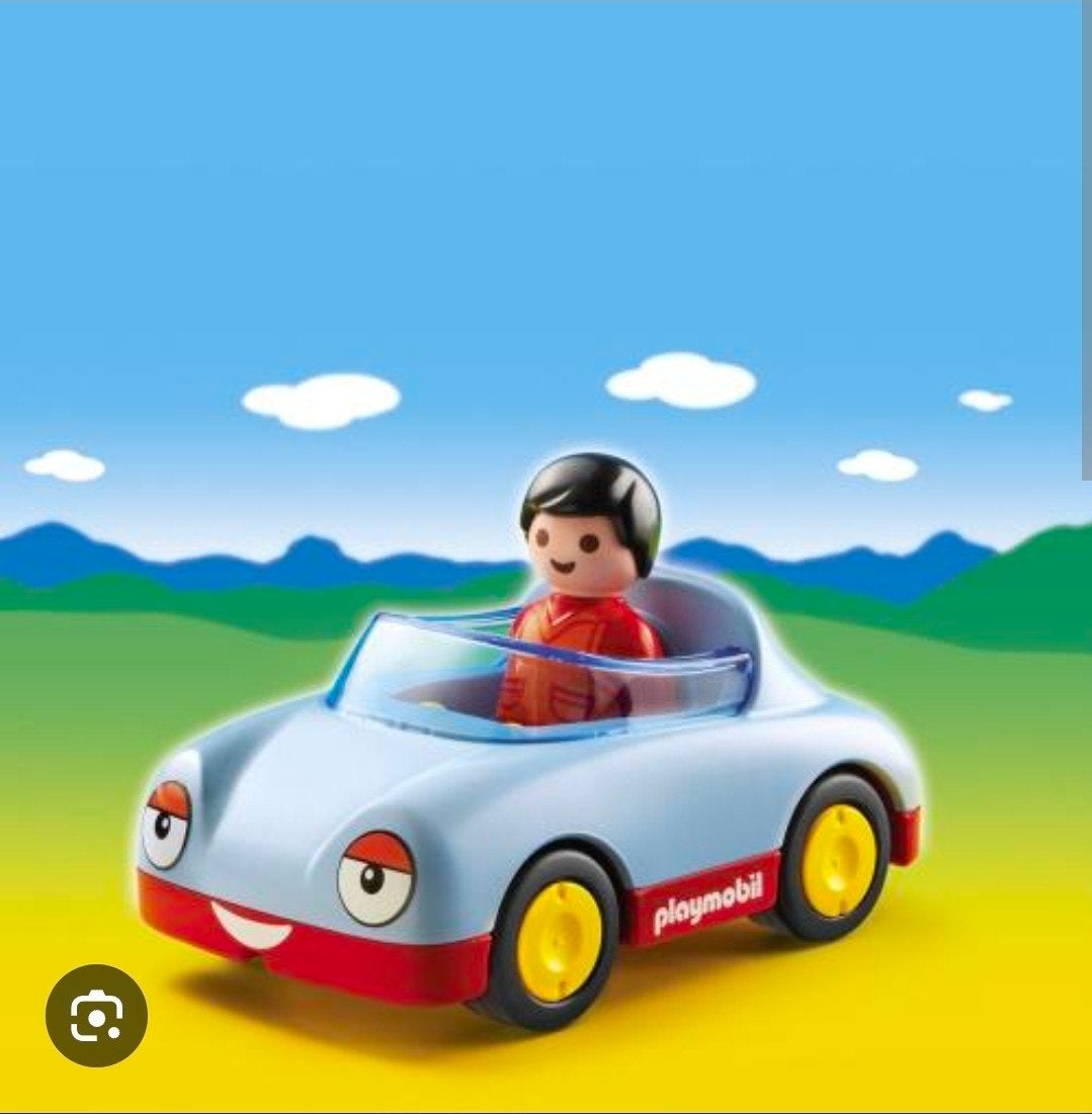 playmobil 123 6790 auto, Ophalen, Complete set