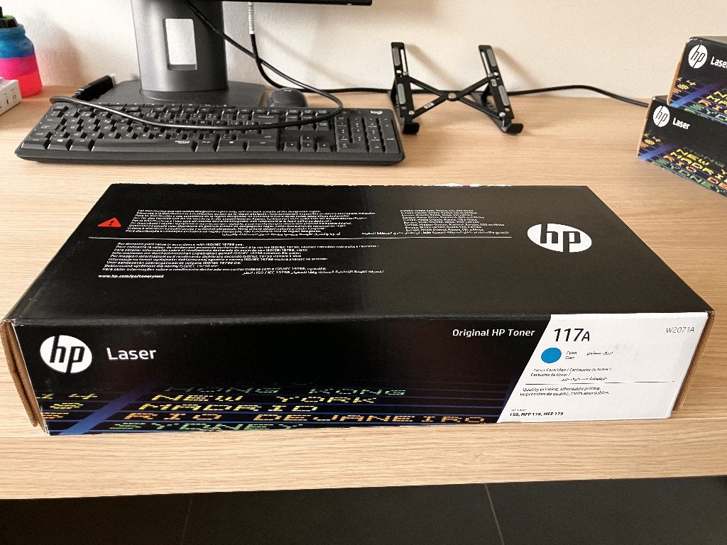 HP 117A Inkt toner - Cyan, Ophalen, Nieuw, Toner, Hp