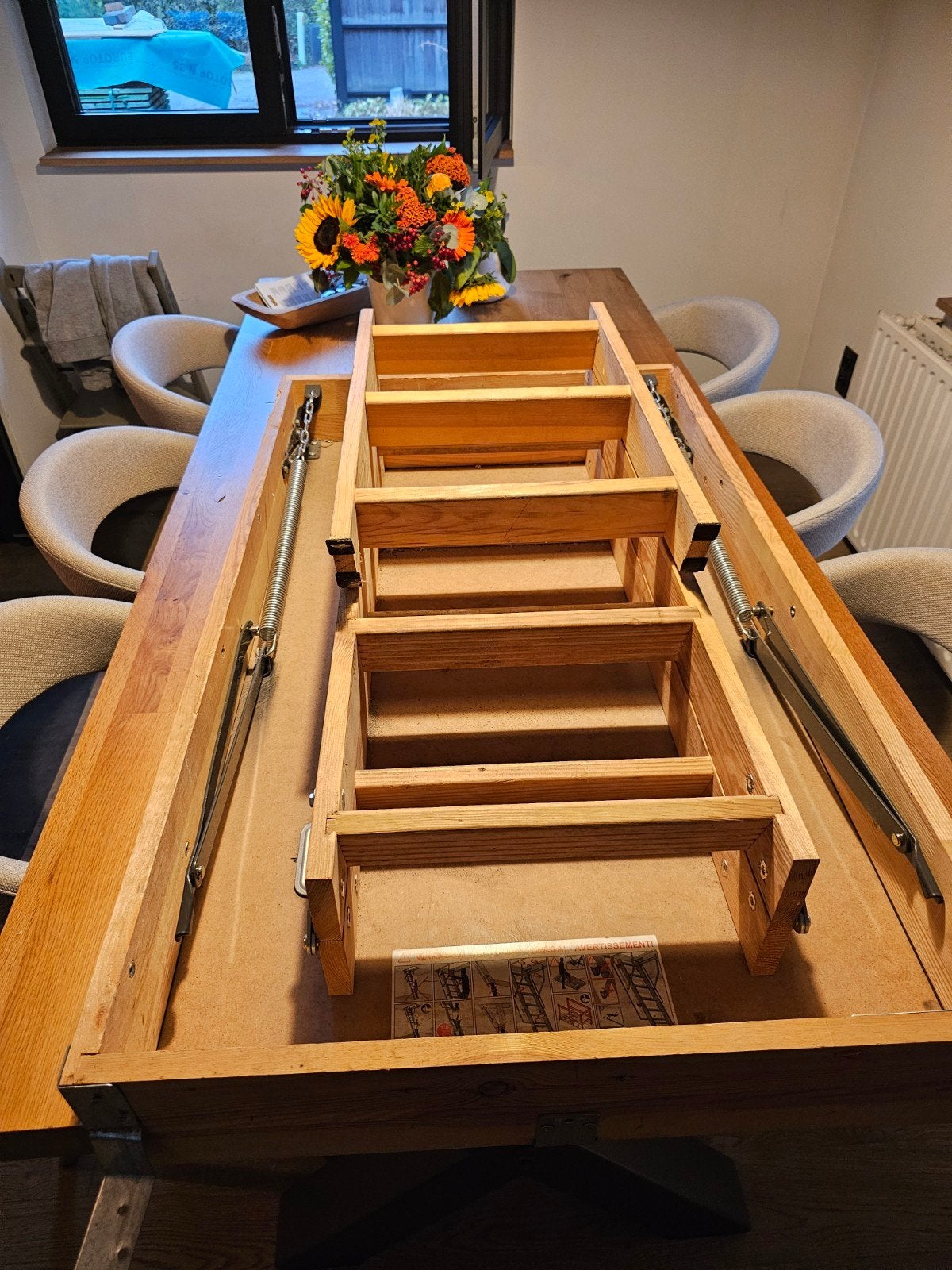 zoldertrap farko, Doe-het-zelf en Bouw, Ladders en Trappen, Ophalen
