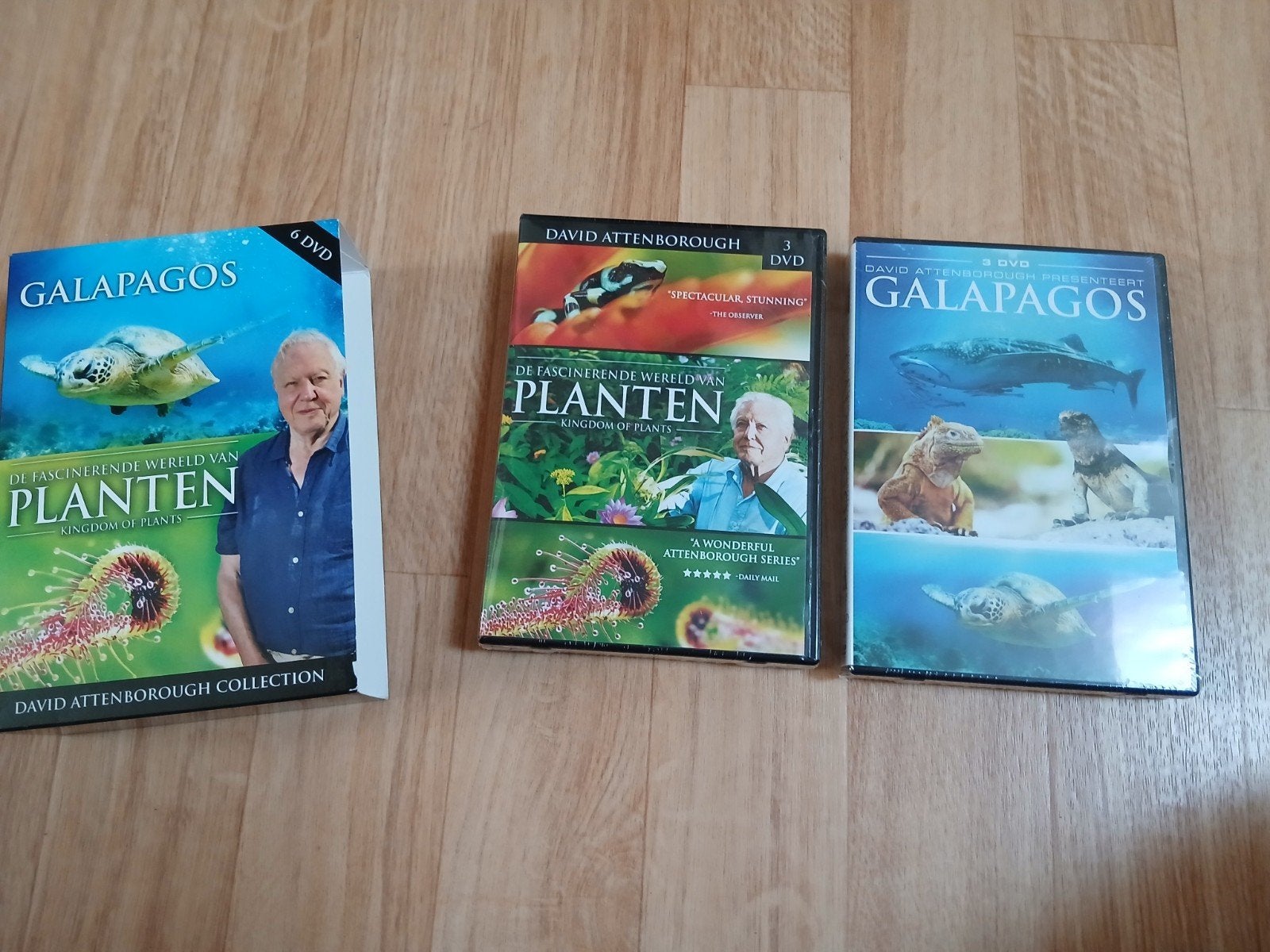 dvd box Galapagos&wereld van planten, Ophalen of Verzenden, Nieuw in verpakking