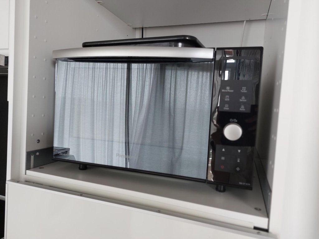 Microgolf oven, Electroménager, Micro-ondes, Enlèvement, Comme neuf, Autoportant, Four à micro-ondes combiné