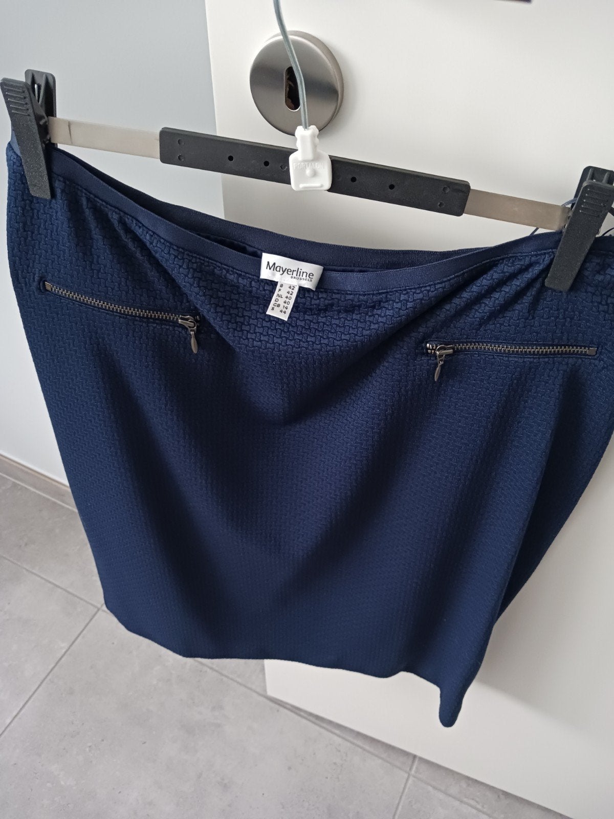 Blauwe rok merk Mayerline te koop.Maat L, Kleding | Dames, Ophalen, Mayerline, Blauw, Maat 42/44 (L)