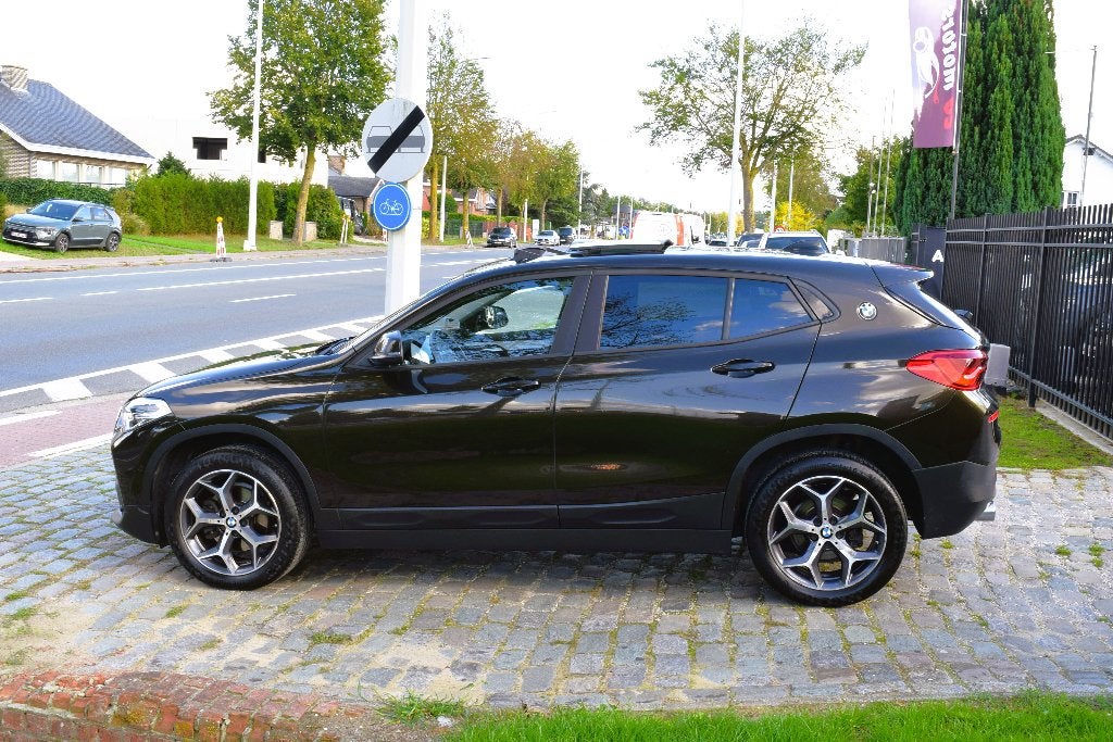 BMW X2 2.0dA/sDrive18/GPS/PANO/LED/GARANTIE, Auto's, Dealer onderhouden, 4 cilinders, Bruin, Bedrijf