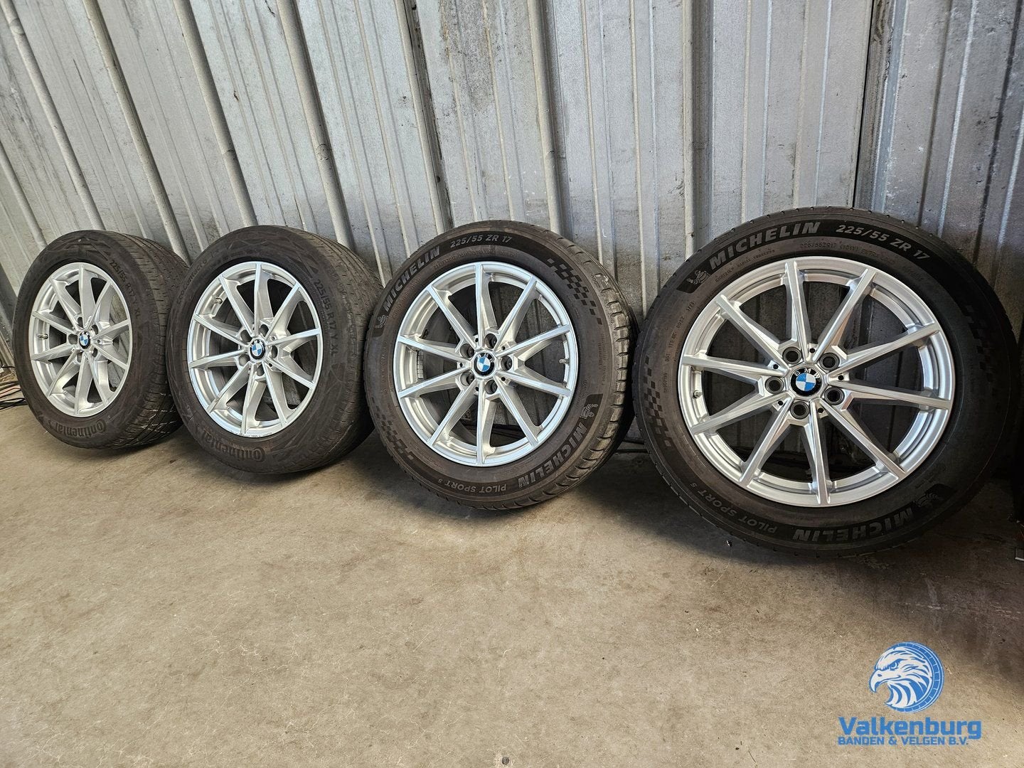5-6mm! Originele BMW 4 Serie i4 G26 17 inch Style 851 5x112, Auto-onderdelen, Banden en Velgen, Gebruikt, -, -, Banden en Velgen