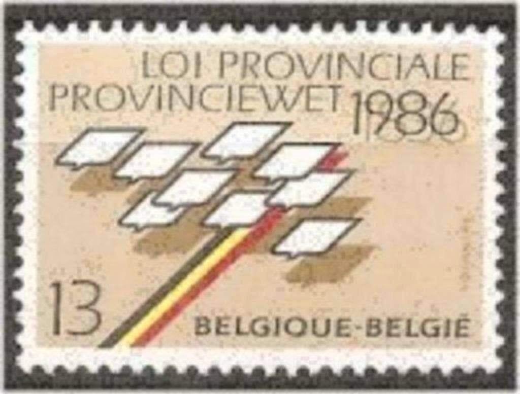 Belgie 1986 - Yvert/OBP 2231 - 150 jaar Provinciewetten (PF), Postzegels en Munten, Verzenden, Postfris, Postfris