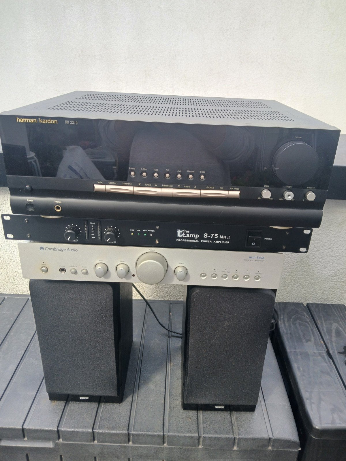 harman kardon hk 3370, TV, Hi-fi & Vidéo, Enlèvement