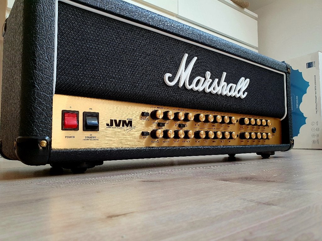 Marshall JVM410H 100W Head, Muziek en Instrumenten, Versterkers | Bas en Gitaar, Ophalen, Gebruikt, Gitaar, 100 watt of meer
