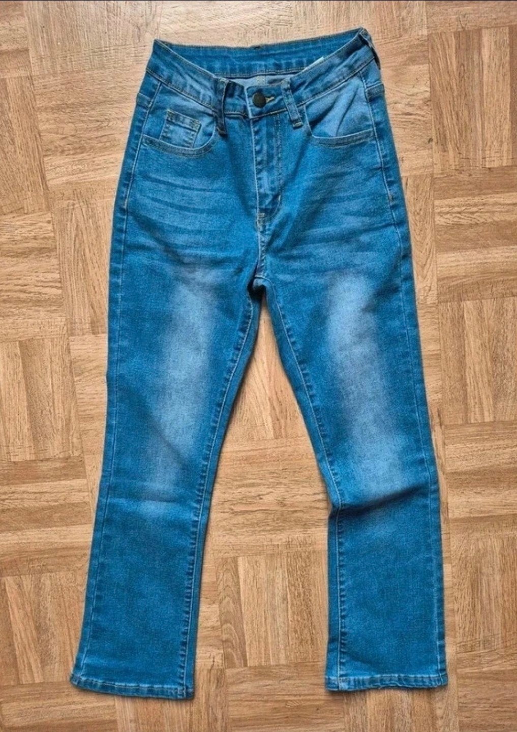 Jean flare neuf 11ans, Kinderen en Baby's, Kinderkleding | Maat 146, Broek, Meisje, Shein, Nieuw