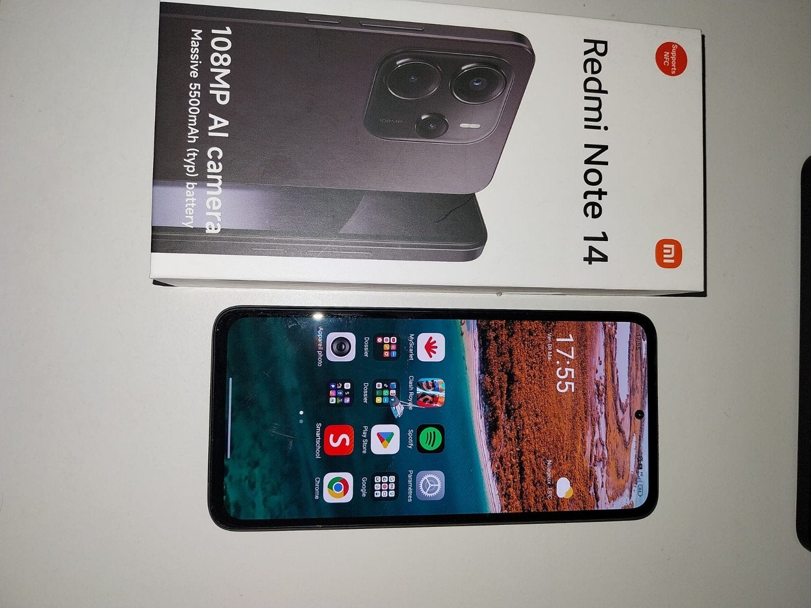 Redmi note 14, Télécoms, Téléphonie mobile | Marques Autre, Neuf, Autres modèles, Sans abonnement, Sans simlock