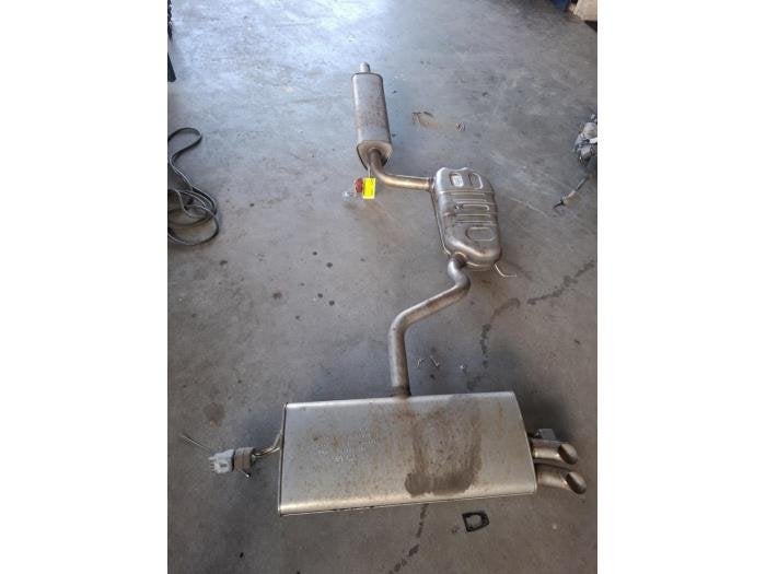 Echappement (complet) d'un Volkswagen Golf Sportsvan, Volkswagen, -, 3 mois de garantie, Utilisé