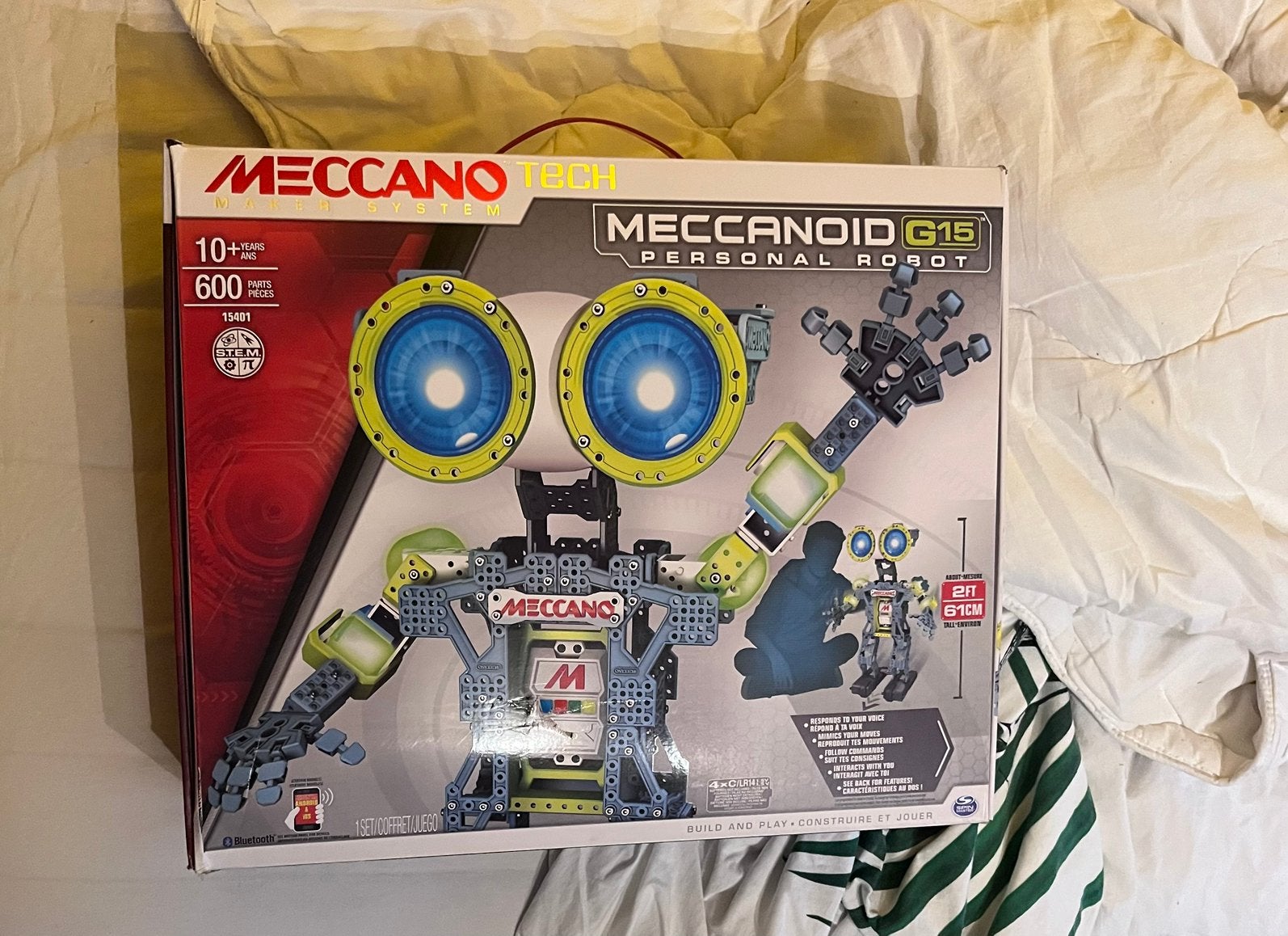 Meccano Robot, Ophalen, Gebruikt