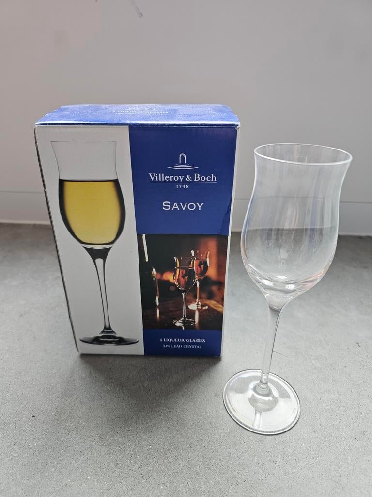 Villeroy & Boch likeur glazen, Ophalen, Zo goed als nieuw, Overige typen