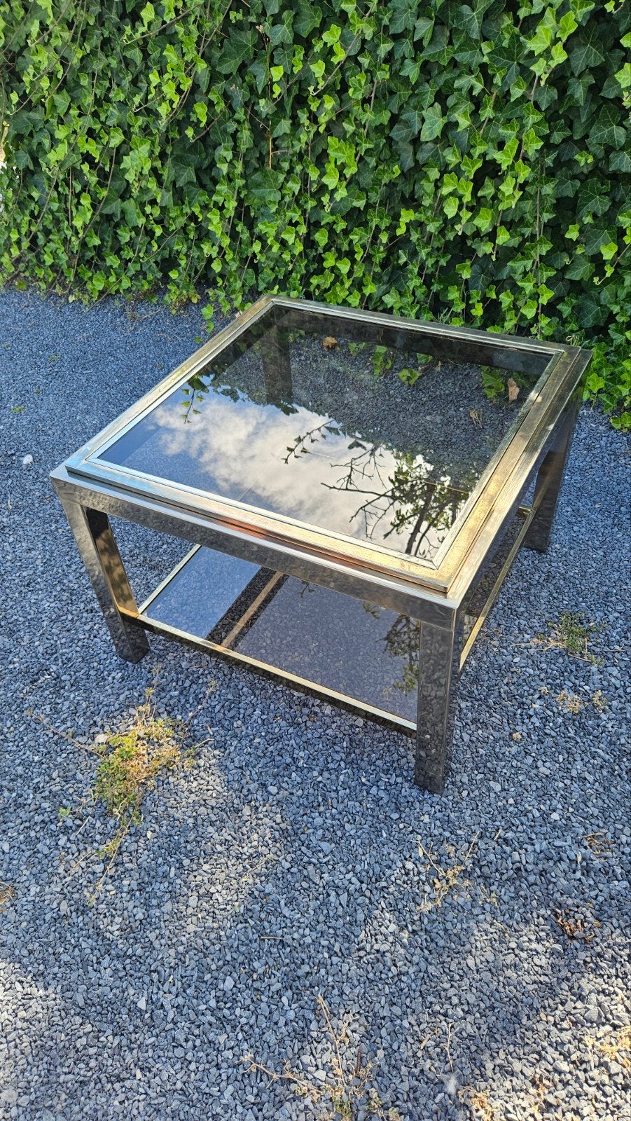Coffeetafel Belgochrome, Ophalen, Metaal