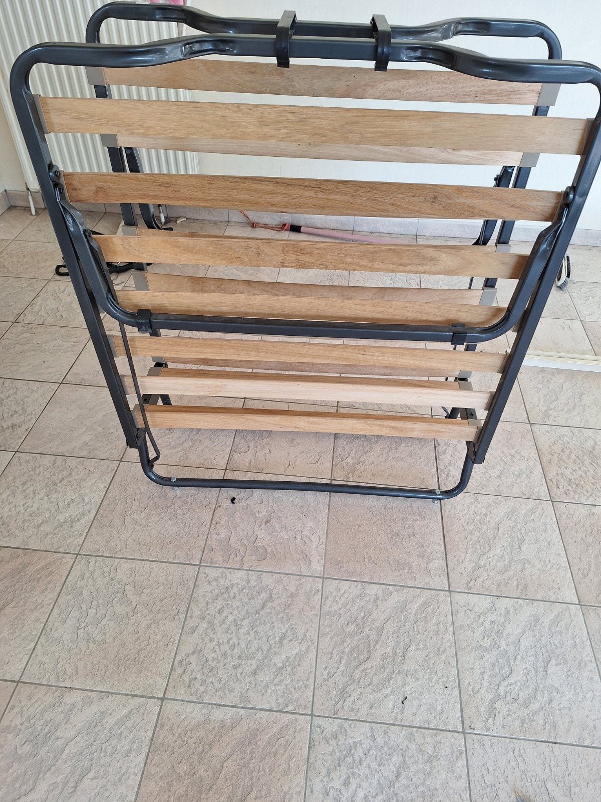 logeerbed 1persoons, Ophalen, Gebruikt, 90 cm, Eenpersoons