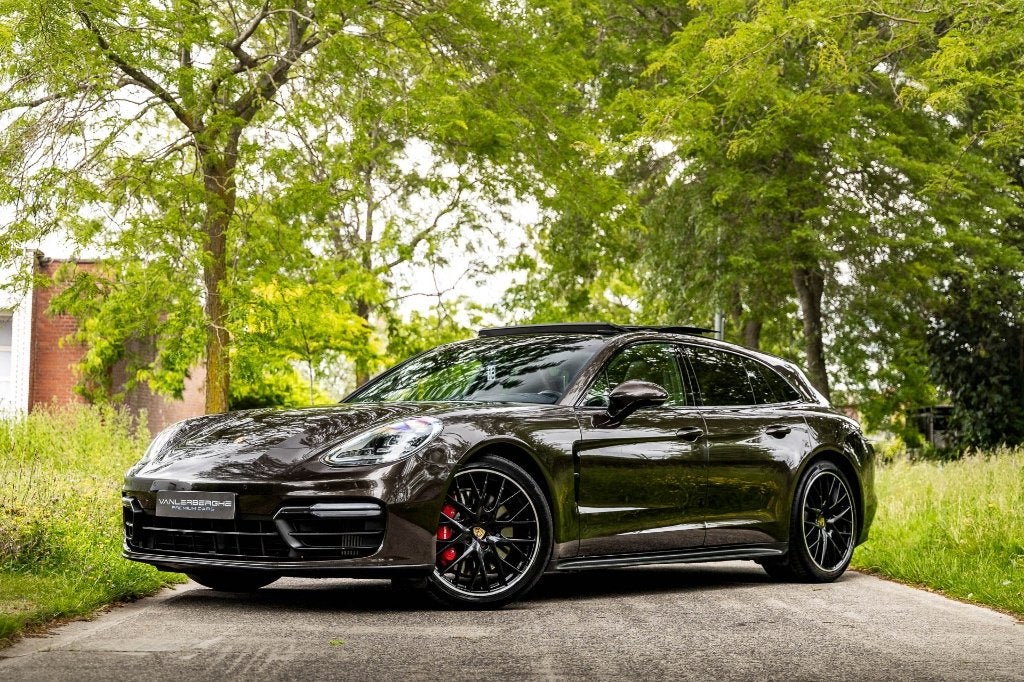 Porsche Panamera GTS ST * 4.0 V8 * Pano * TV * Camera, Auto's, Automaat, Bruin, 338 kW, Leder