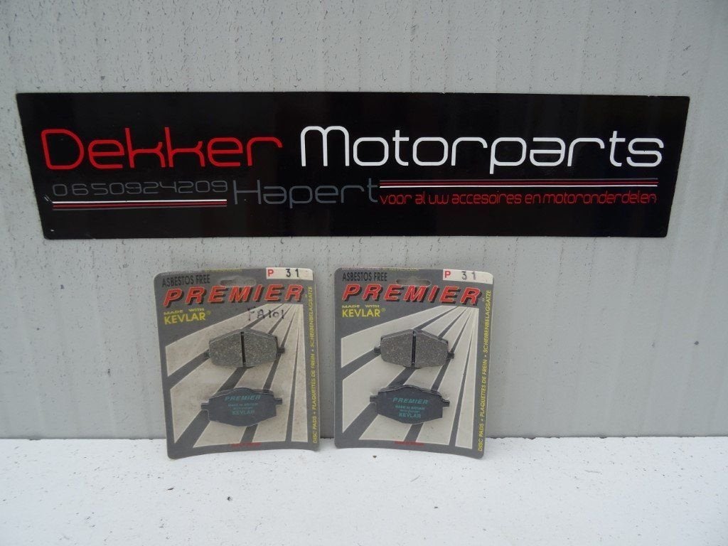 Premier remblokken voorzijde P31 Yamaha DT125 XT350 TDR50, Motoren, Onderdelen | Yamaha, -, -, Nieuw, Ophalen of Verzenden