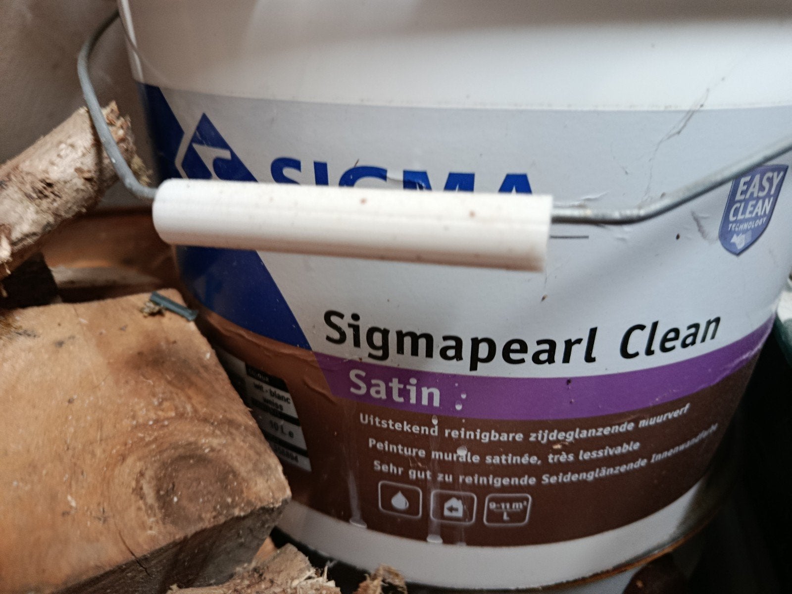 sigma pearlclean satin 10l, Ophalen