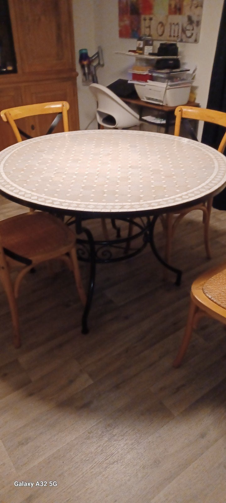 Marokkaanse tafel, Ophalen, Gebruikt, 100 tot 150 cm, Marokaans
