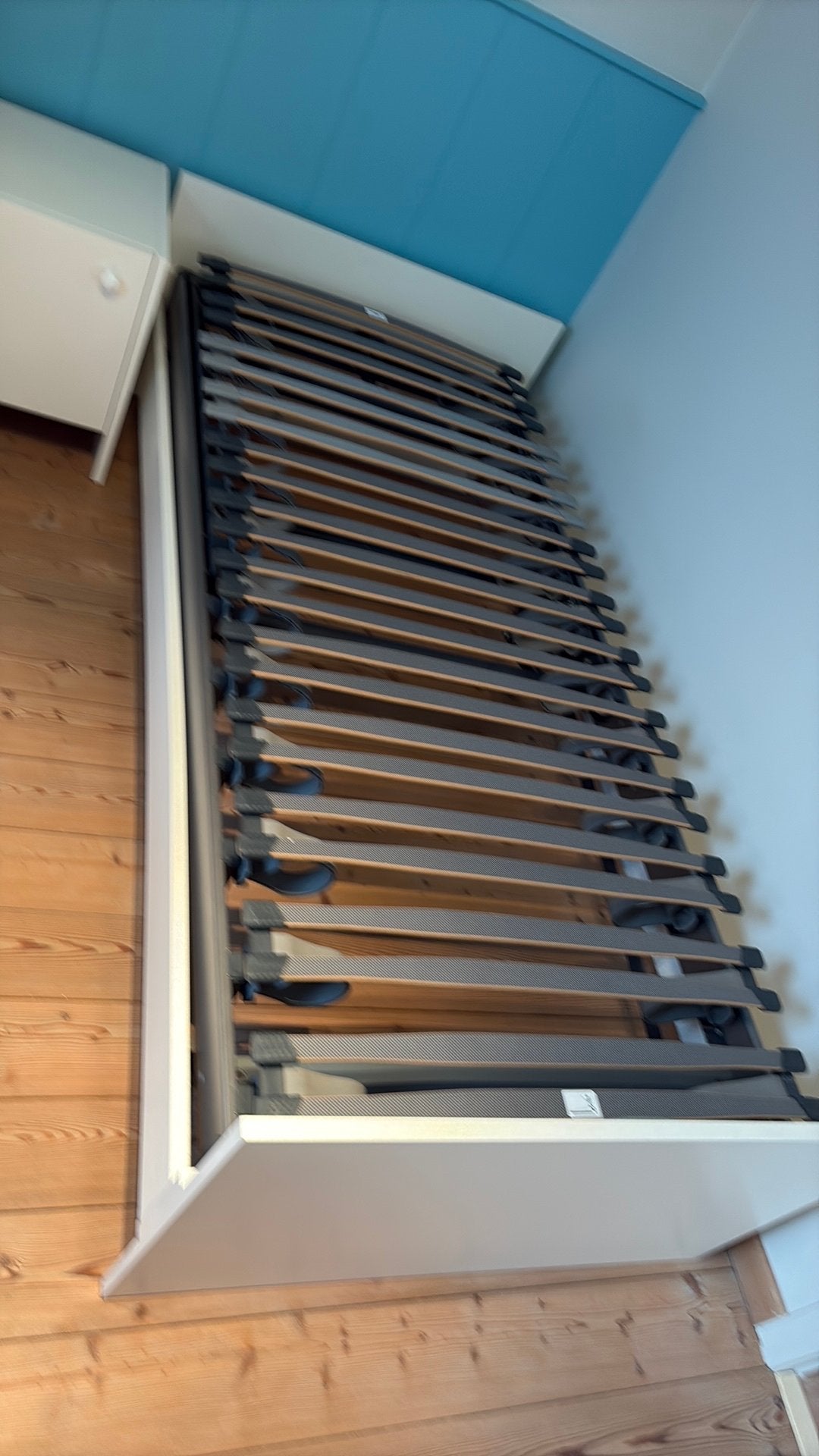 Manueel verstelbare lattenbodem Ergosleep 90x200, Ophalen, 90 cm, Eenpersoons, Zo goed als nieuw