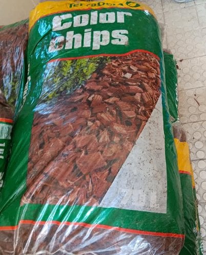 Copeaux en chips colorés (en sac 70 L) NEUF, Enlèvement ou Envoi, Neuf, Beige, Autres types