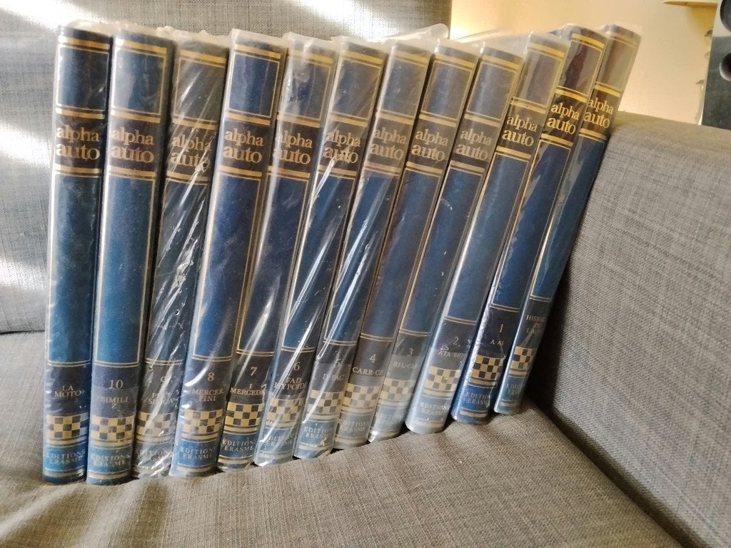Livres Alpha Auto encyclopédie automobile, Enlèvement, Utilisé