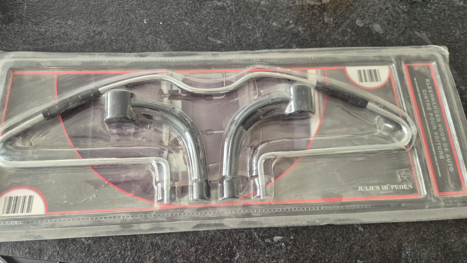 kleerhanger voor in de auto, Ophalen