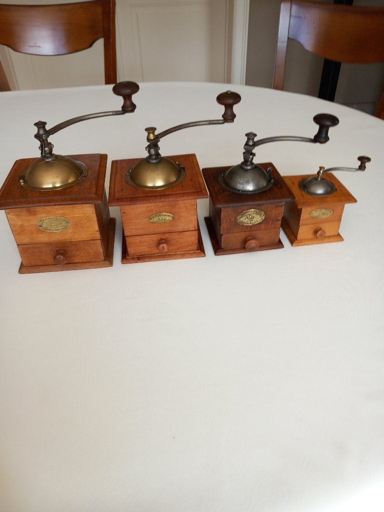 4 koffiemolens peugeot, Antiek en Kunst, Ophalen of Verzenden