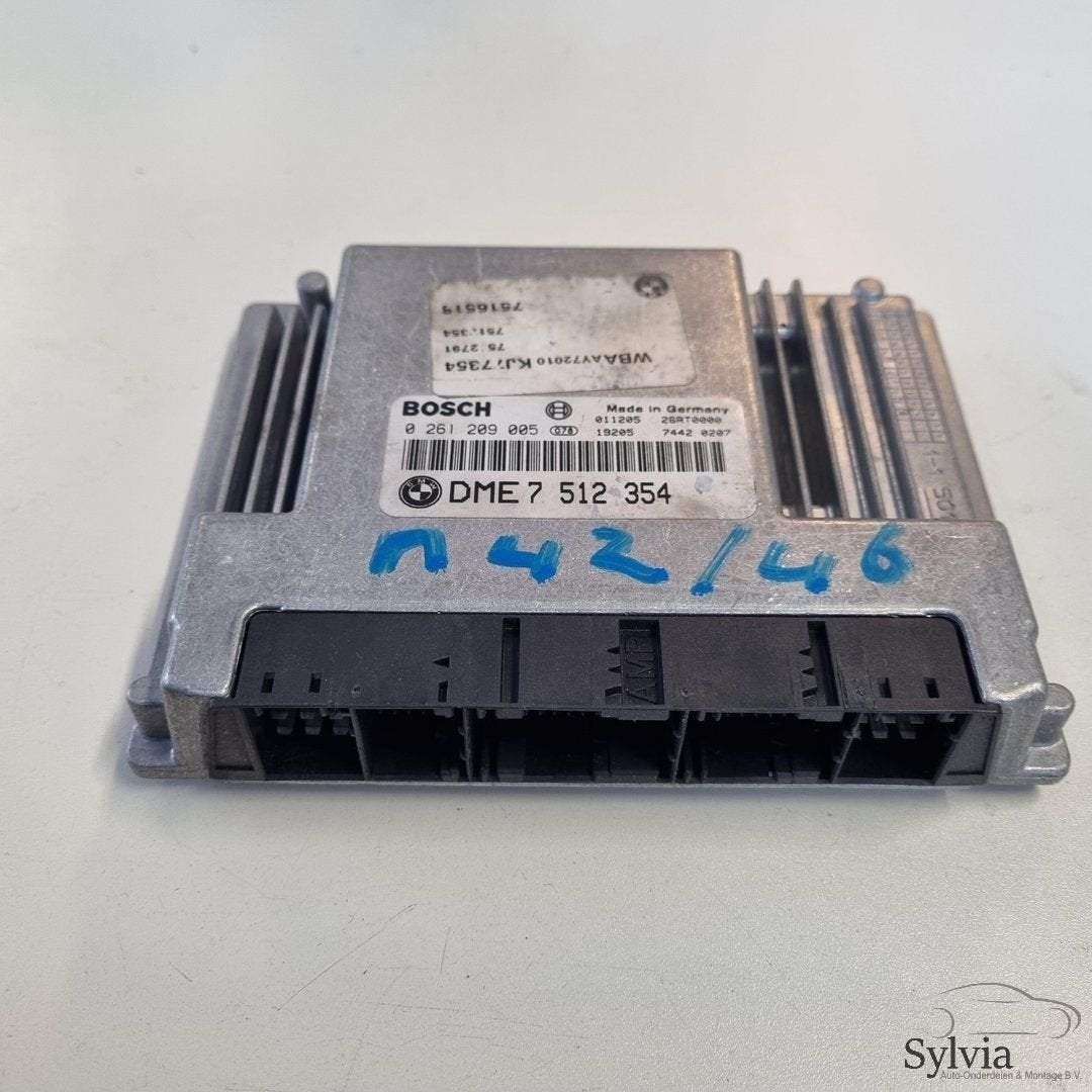 Motorcomputer ECU DME BMW 3 serie E46 motorcode N42 N46 7508, Auto-onderdelen, Gebruikt, -, -, Ophalen of Verzenden