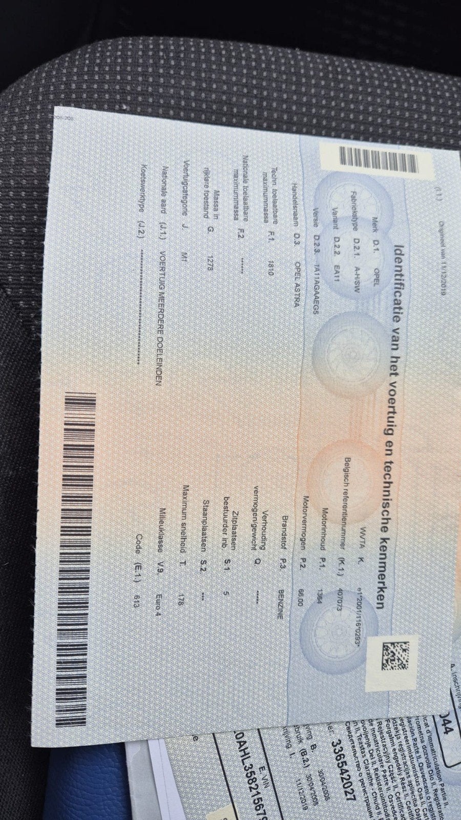 Opel Astra benzine, Auto's, Bedrijf, 1400 cc, https://public.car-pass.be/vhr/87f35b38-9213-4770-8f68-ef4013dace15, Astra