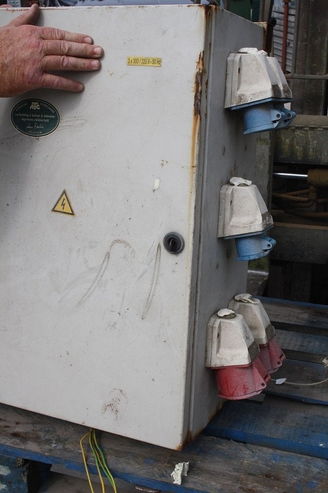 Werftellerkast met aangesloten 15 m. H07RN-F kabel 5 G 10, Enlèvement, Utilisé, Autres marques, Autres types