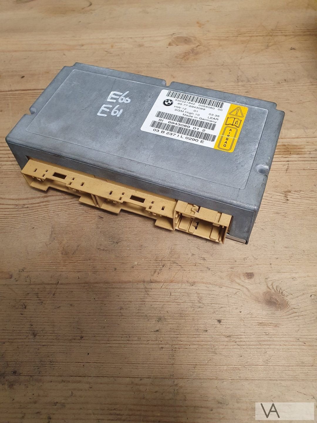 BMW 5 serie E60 E61 2003 - 2010 airbag module 6943089 €50, -, Utilisé, -, Enlèvement ou Envoi