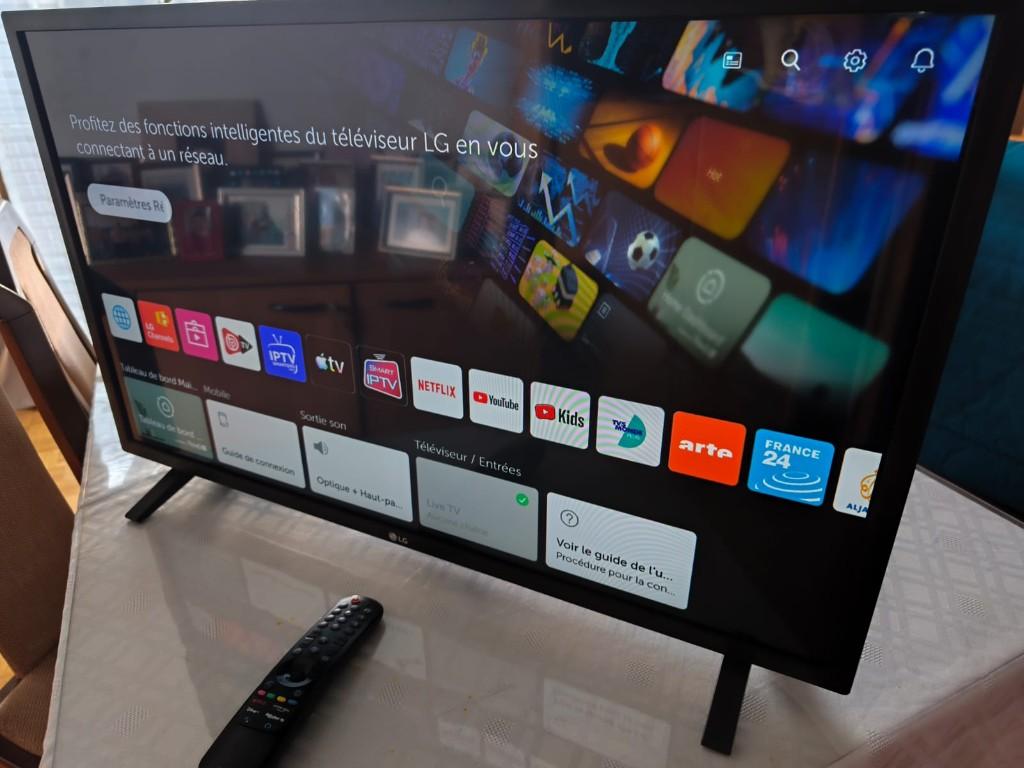 LG Smart Tv AI ThinQ 32LM63 Full HD, 50 Hz, Comme neuf, Enlèvement, Full HD (1080p)