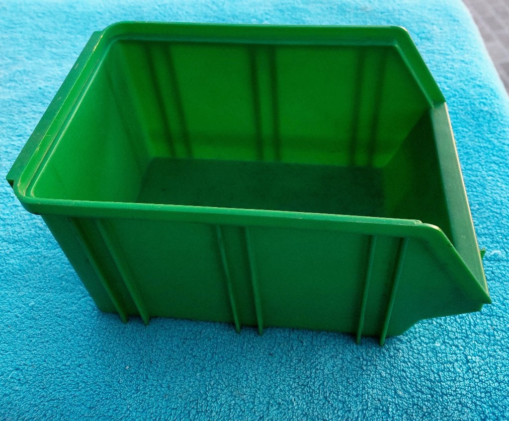 Magazijnbak, sorteerbak, stapelbak., Gebruikt, Overige typen, Minder dan 35 cm, Minder dan 50 cm