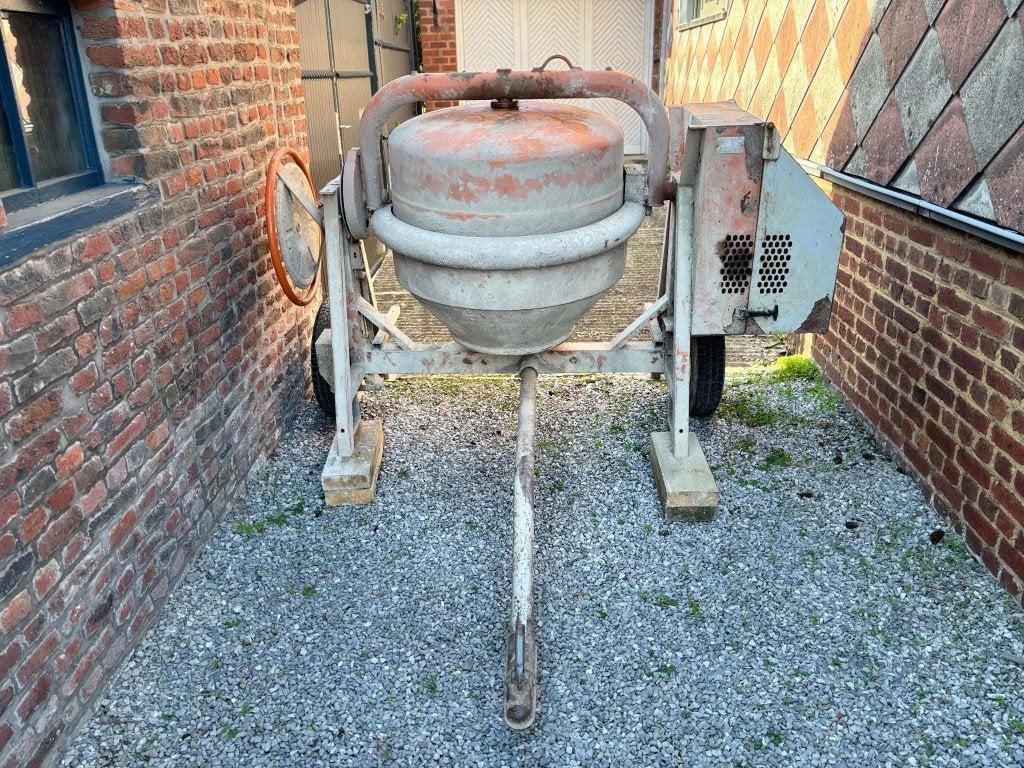 Bétonnière tractable IMER BSL 400 - Moteur Honda - 361L, Enlèvement, Utilisé