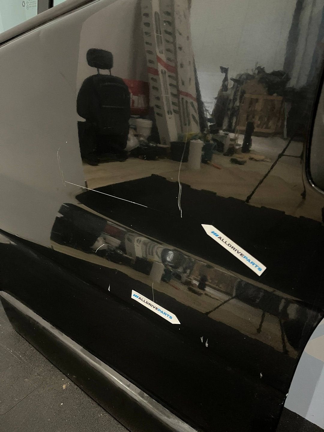 Voorportier links Renault Trafic TED 68 zwart 7751478602, Gebruikt, -, Deur, -