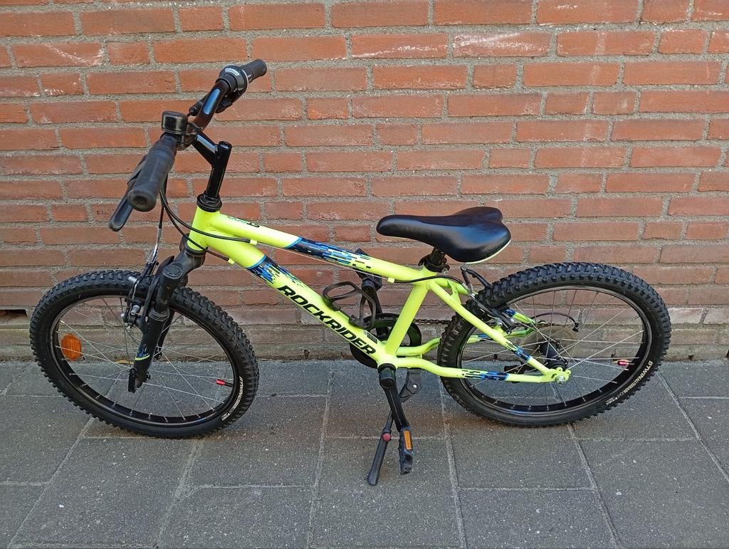 Rockrider 20 inch jongens fiets, Ophalen, Staal, Velgrem, Zo goed als nieuw