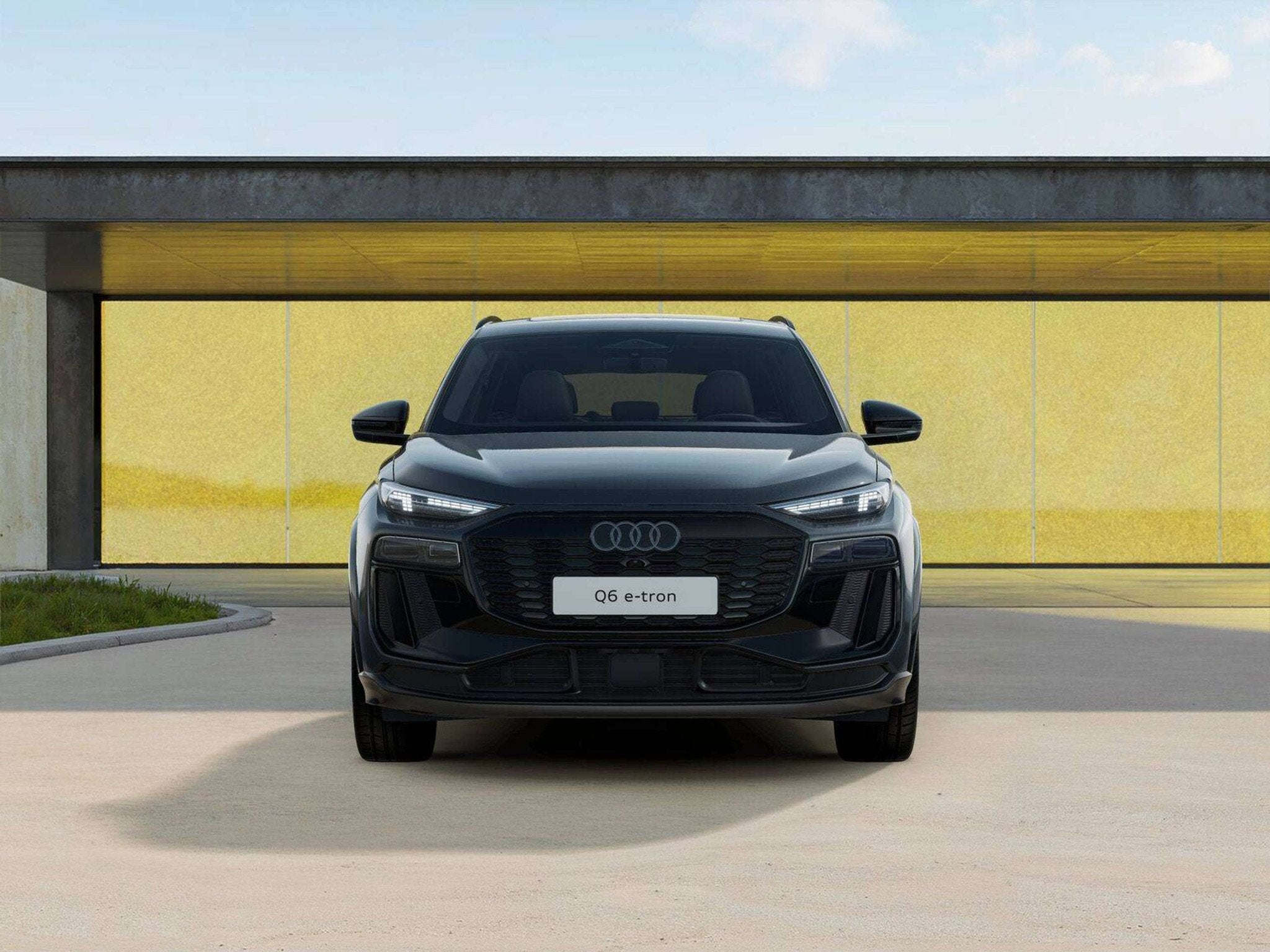 Audi Q6 e-tron Q6 e-Tron 100 kWh Quattro S line l Pano l luc, Auto's, Audi, Automaat, Gebruikt, Zwart, Adaptive Cruise Control