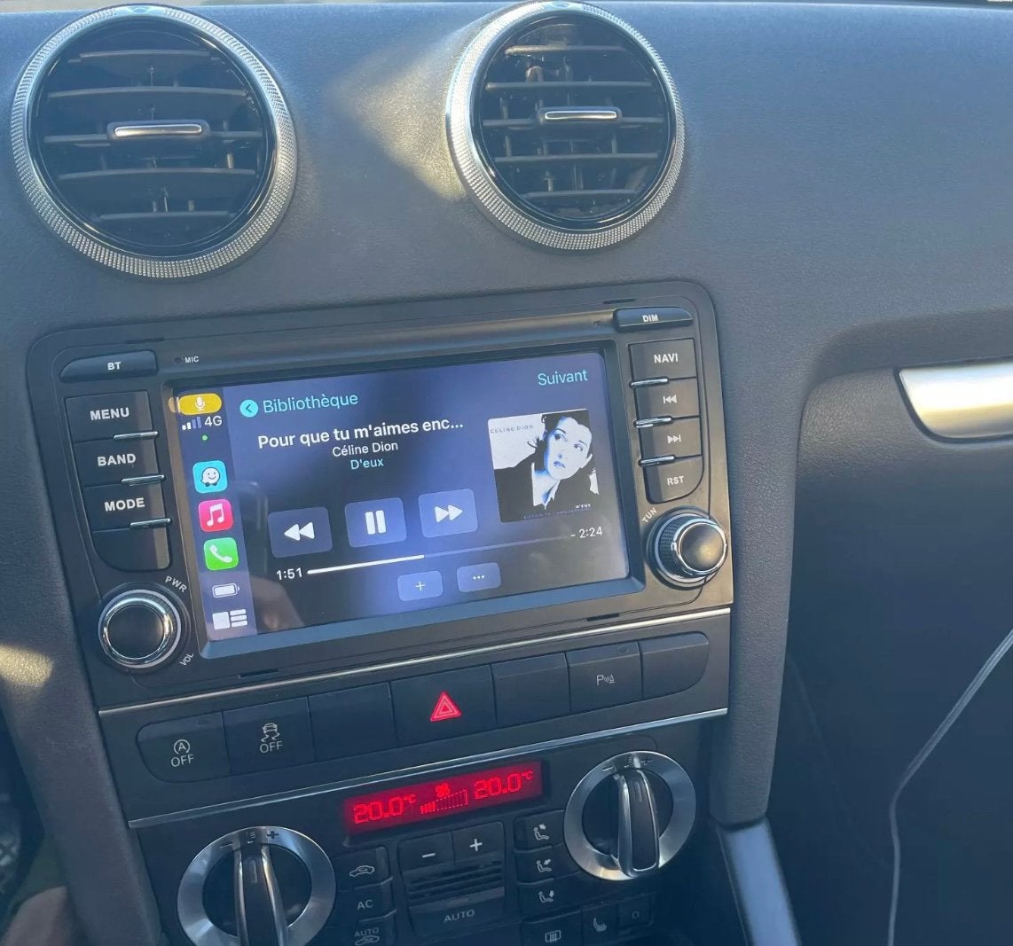 200€!!!CarPlay Android Audi a3 8p radio bluethoot GPS usb, Enlèvement, Neuf