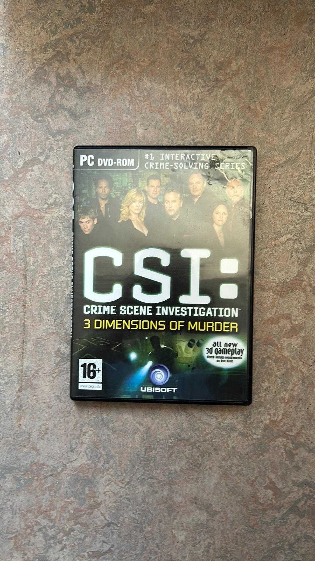 Pc game CSI., Ophalen, Zo goed als nieuw