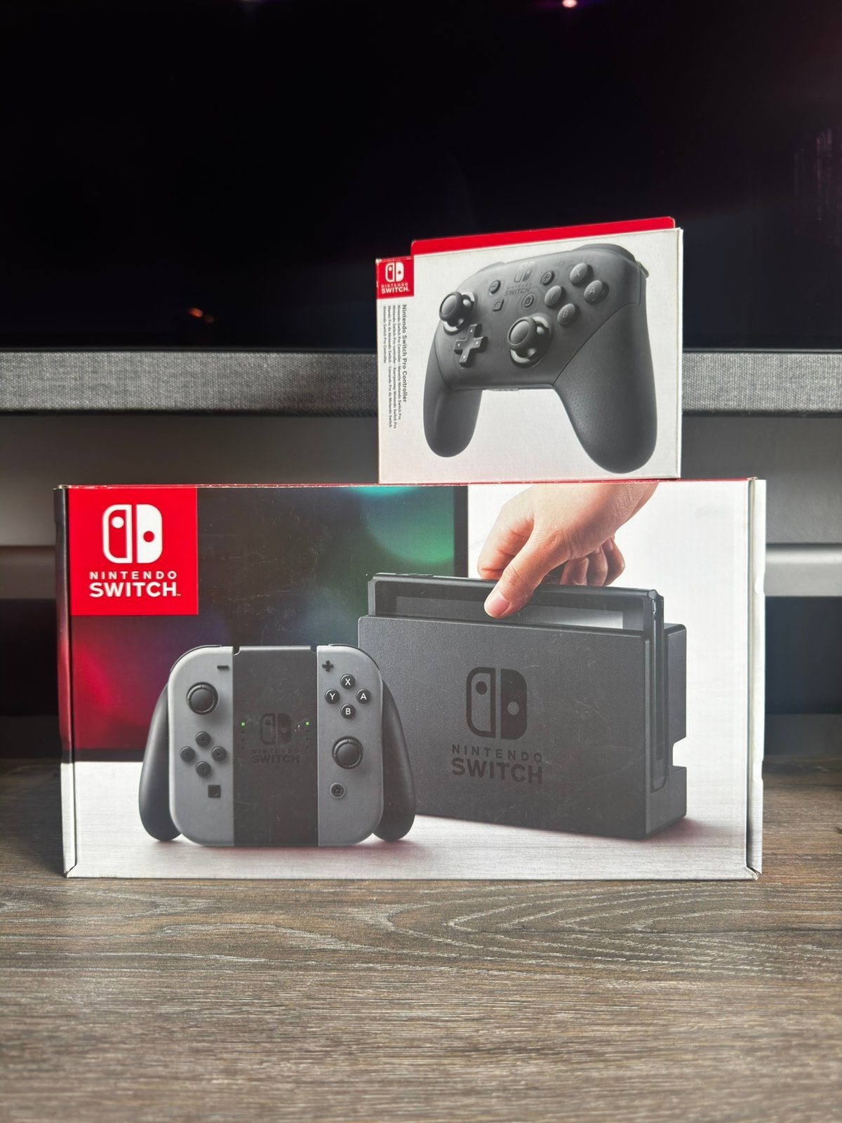 Nintendo Switch (V1) UNPATCHED + Pro Controller, Enlèvement ou Envoi, Comme neuf