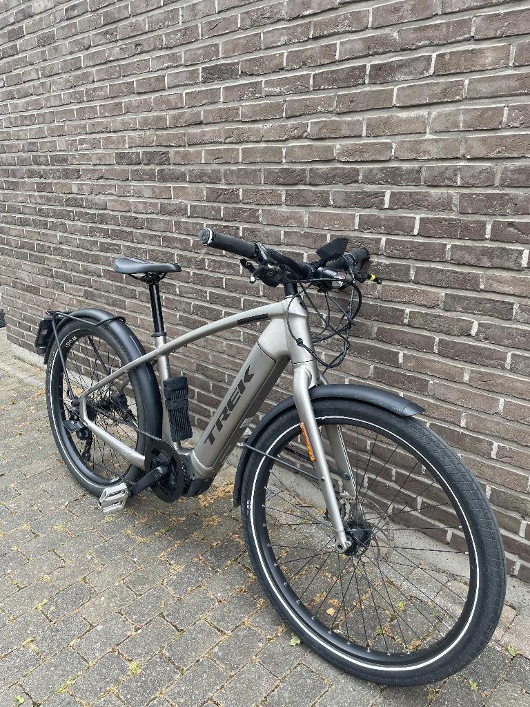 Speedpedelec Trek - Bosch - Champagnekleur, Enlèvement, 50 km par batterie ou plus